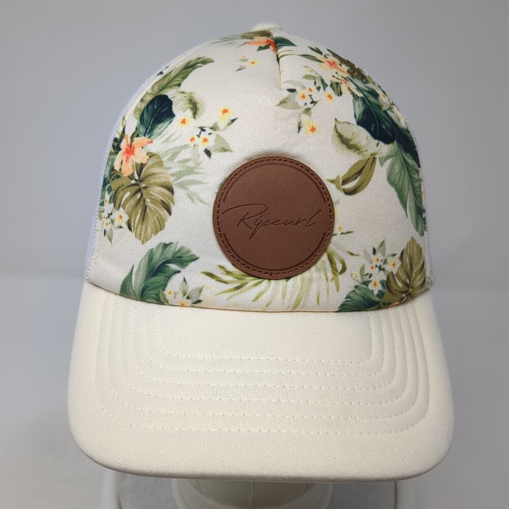 Rip Curl Patch Snapback Mesh Back Trucker Hat Mul… - image 2